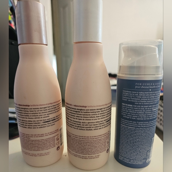 Drybar Cure Liqueur Shampoo and Conditioner with Gin Twist Curl Cream - Picture 2 of 15